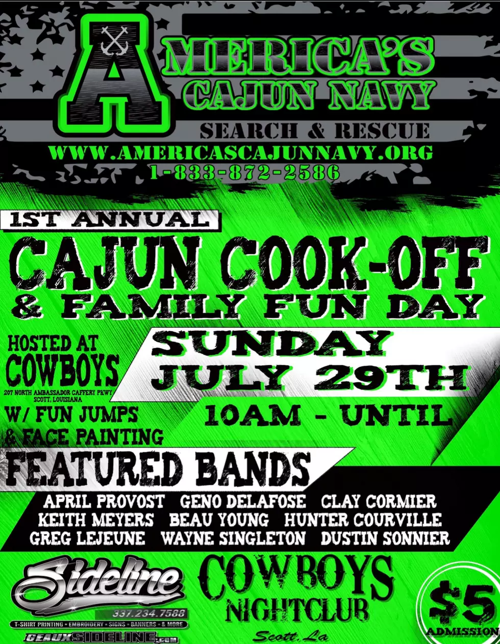 America’s Cajun Navy Cajun Cook-Off & Family Fun Day