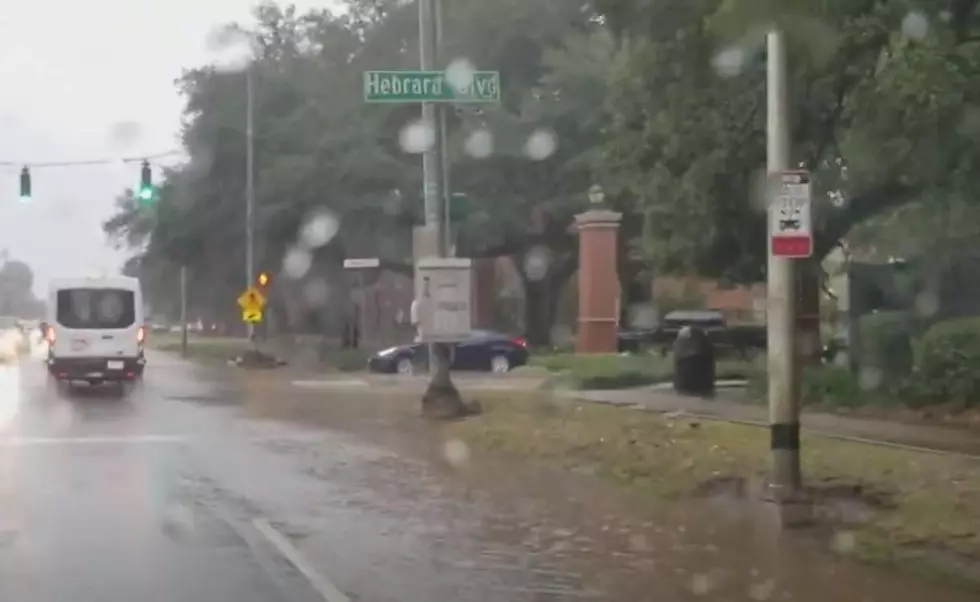 Heavy Rain, Strong Storms Moving Into Louisiana This Morning
