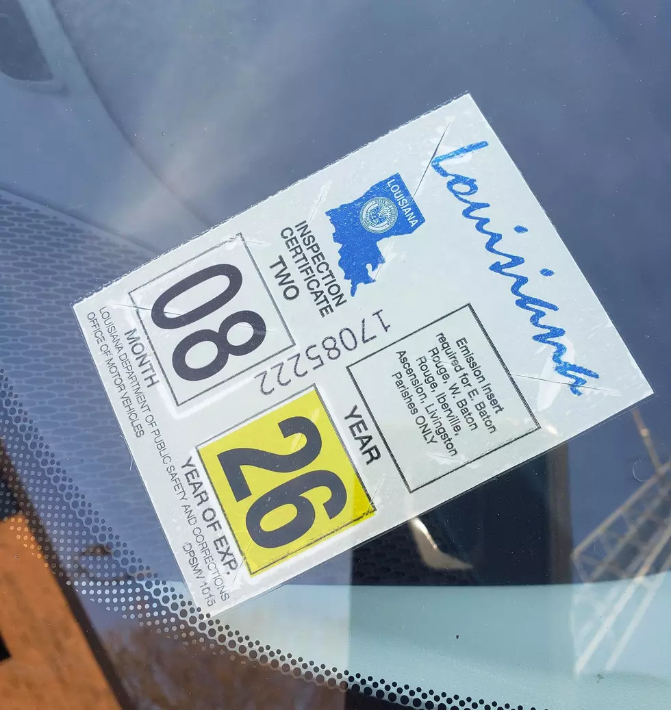 Louisiana Once Again Pushing to Get Rid of Vehicle Inspection Stickers