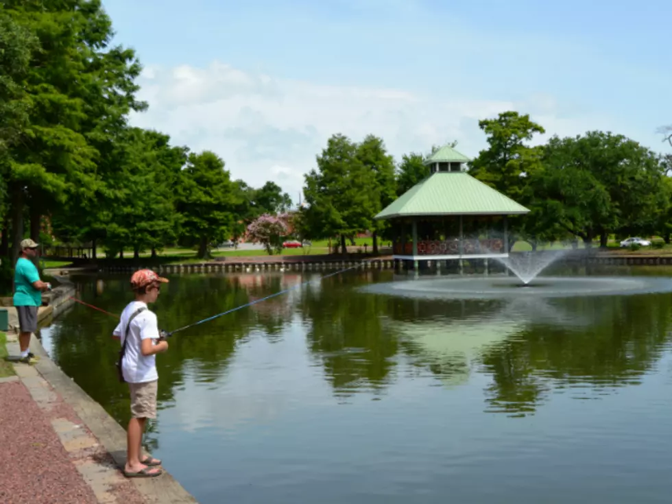 Fishing at Girard Park