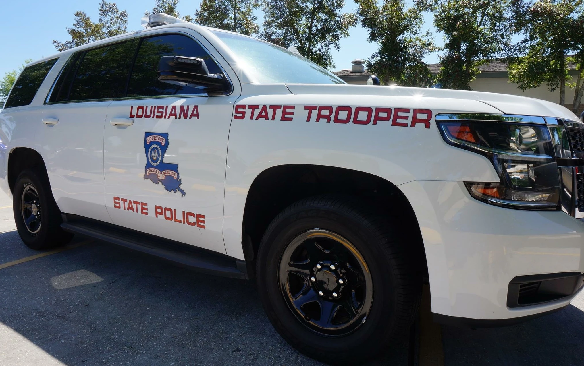 Louisiana State Police Car