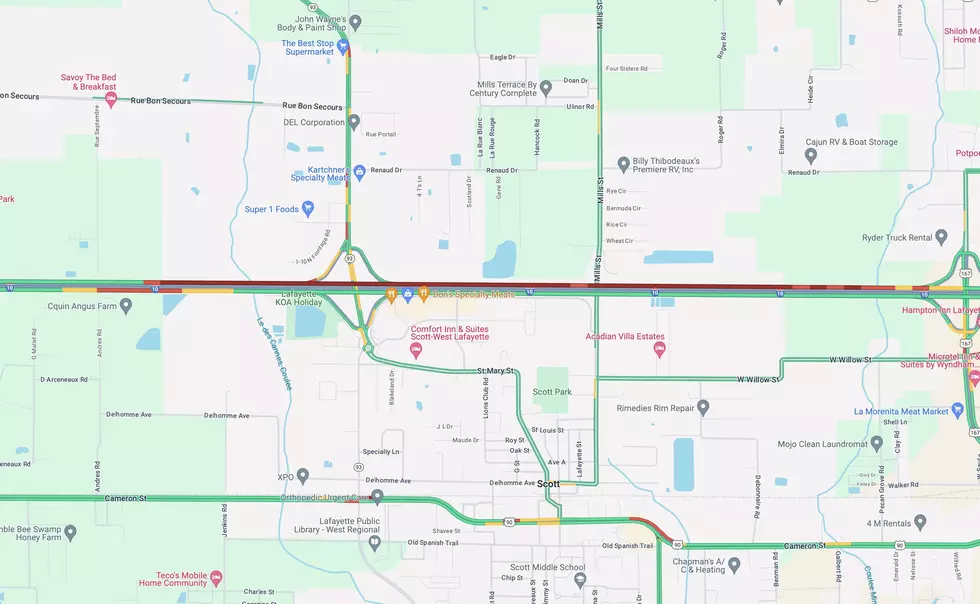 I-10 Westbound Re-opened in Scott, Roadway Cleared for Travel