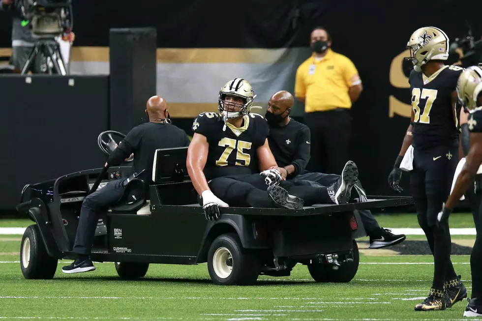 Report: Saints OL Andrus Peat Has Ankle Sprain